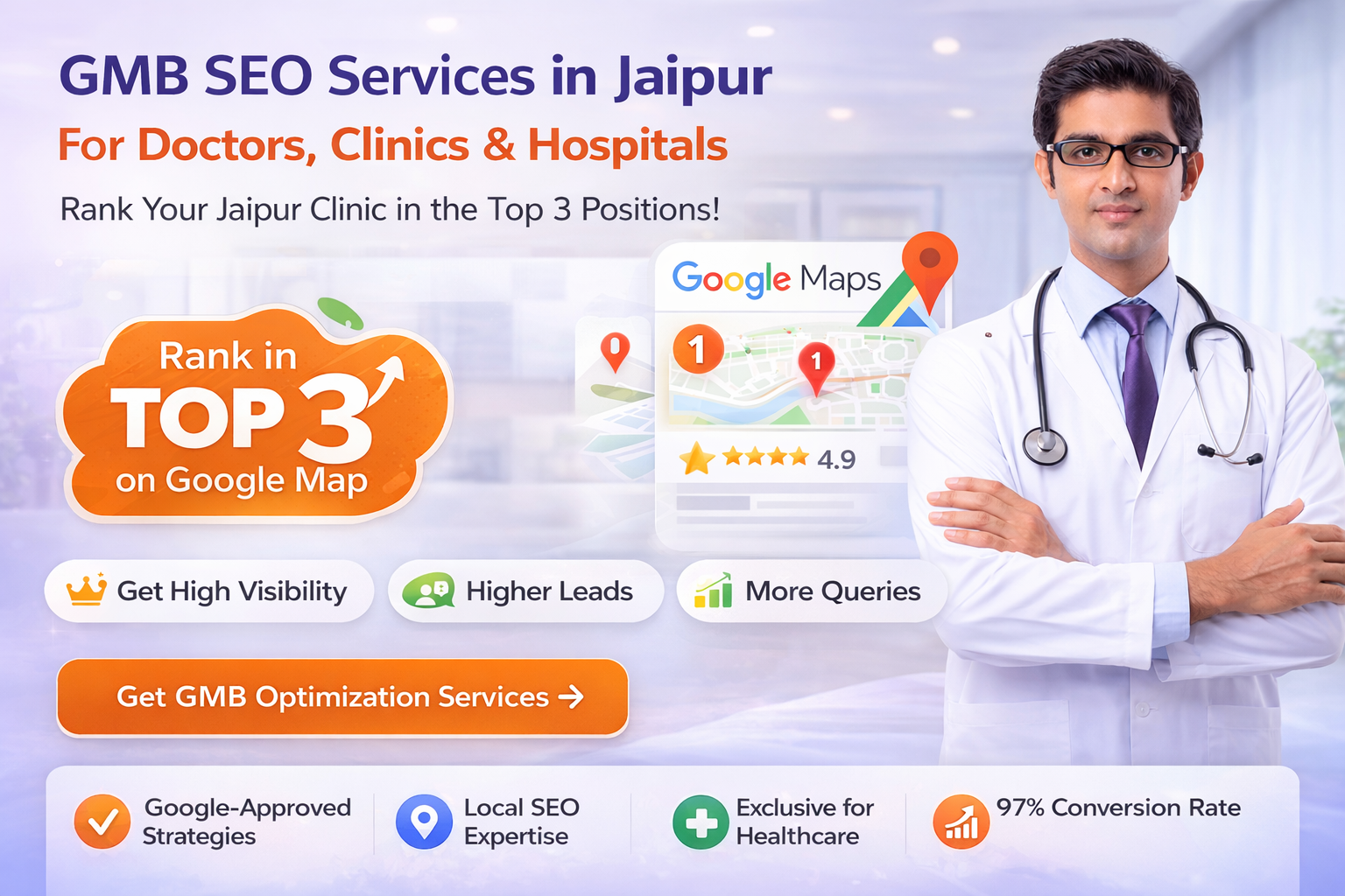 Google My Business SEO Services in Jaipur